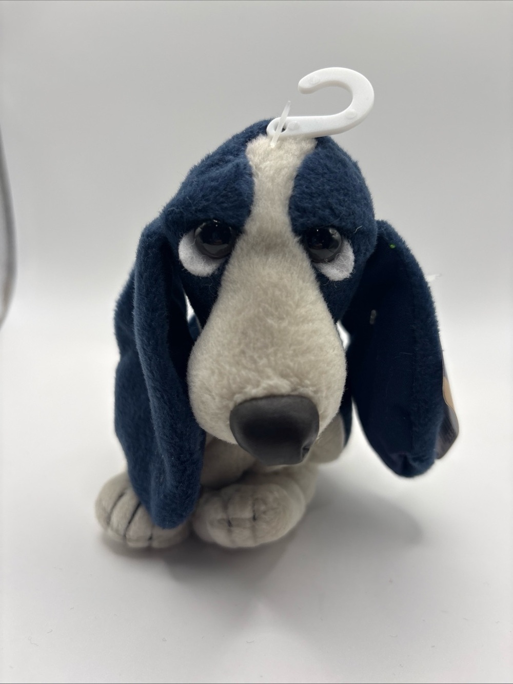 Applause Hush Puppies Basset Hound Dog Plush 6in Shoe Mascot Ad Promo Hang Tags